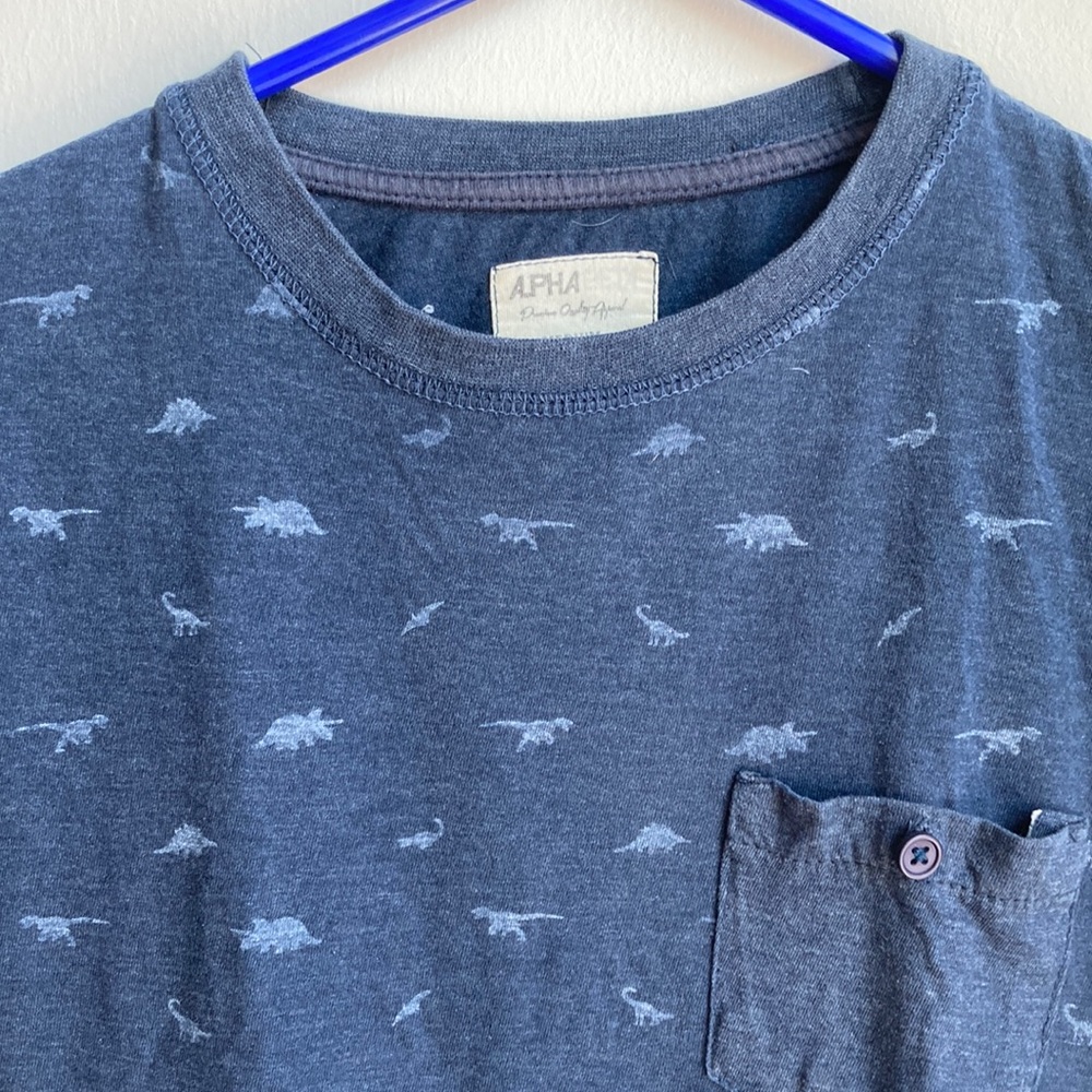 Medium Dinosaur print pocket tee